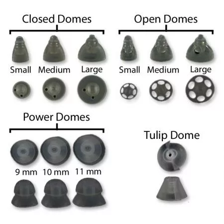 honak and Unitron Domes Original Sizes