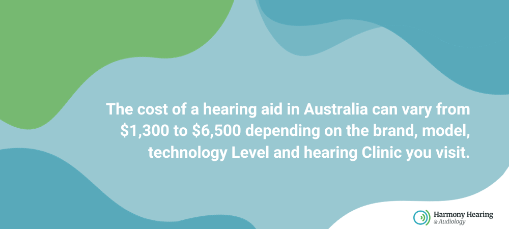 Hearing Aid Costs Infographic