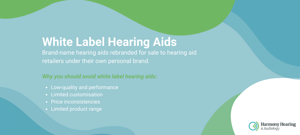 what are white label hearing aids?